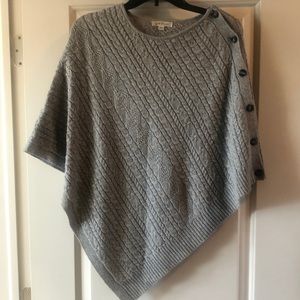 Orvis sweater poncho
